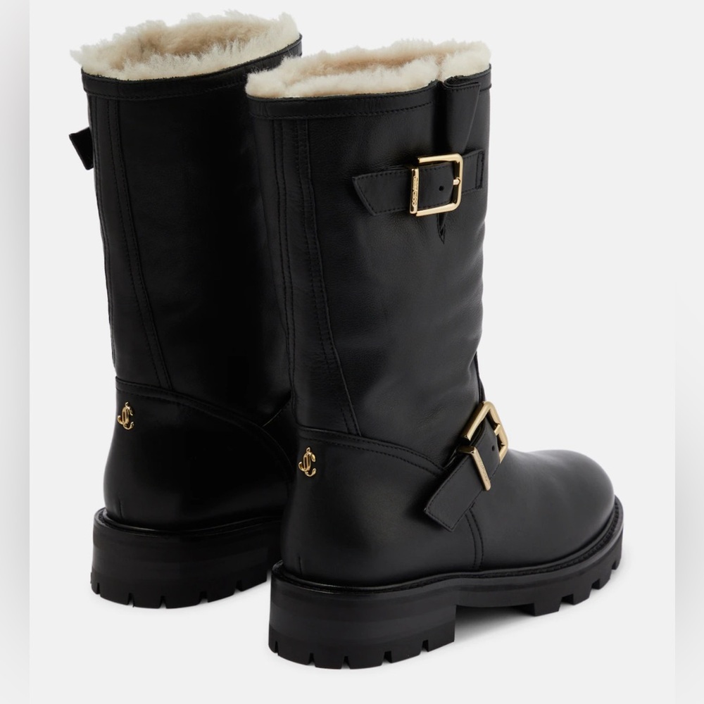 Jimmy Choo Leather Boots - Picture 3 of 12